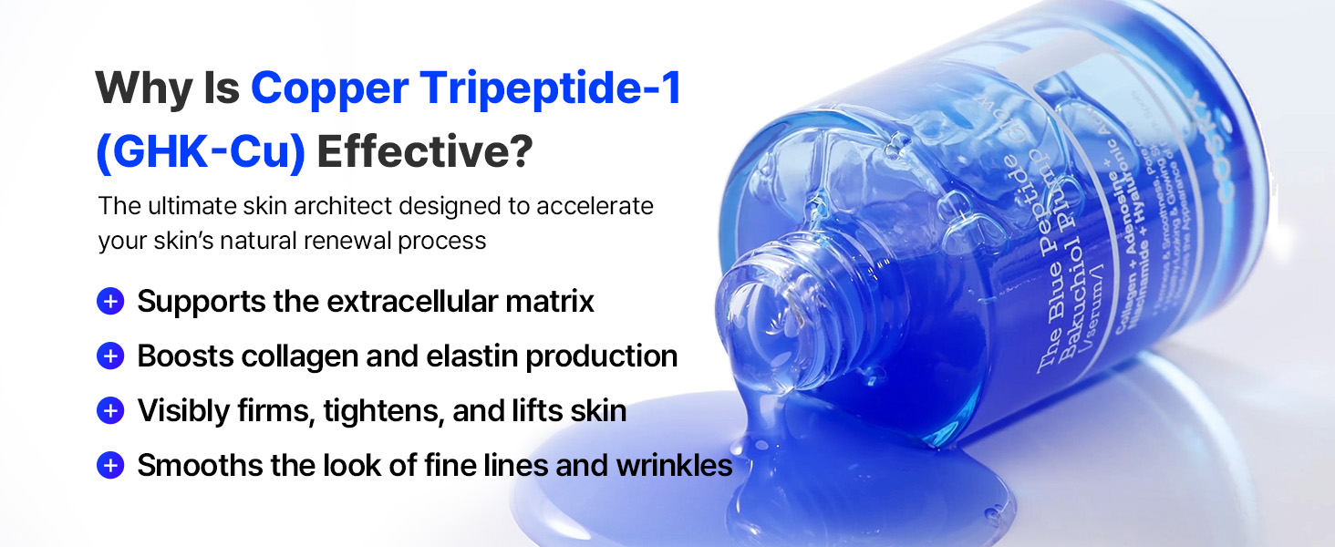 The Blue Copper Peptide Bakuchiol Serum detail 1 of 3