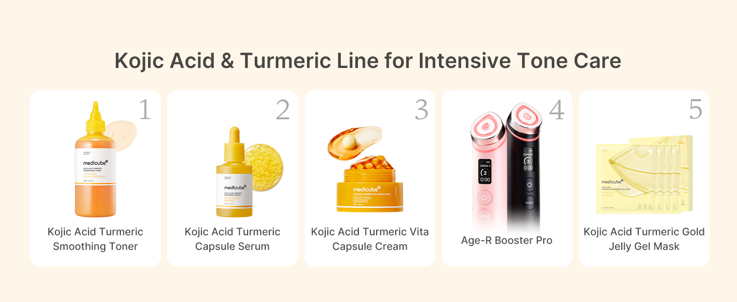 Capsule Cream with Kojic Acid & Turmeric for detail 8