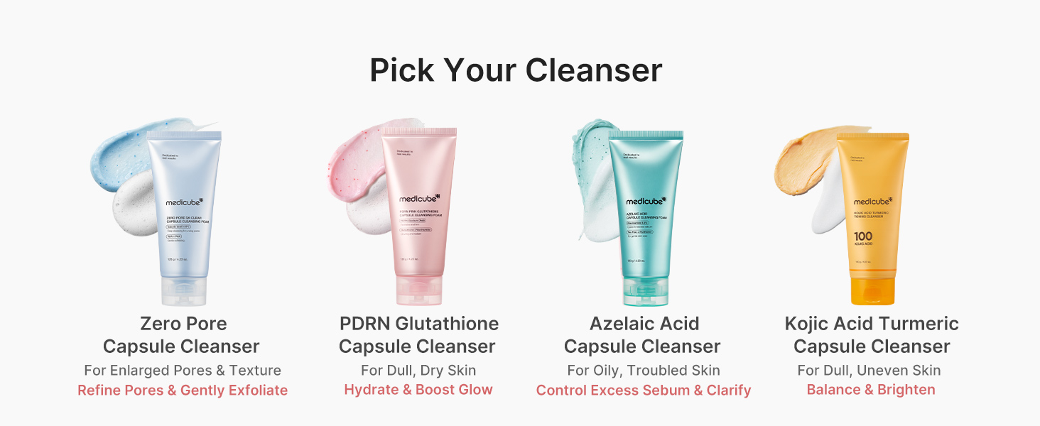 Facial Cleanser PDRN Pink Glutathione Capsule Foam Cleanser detail 7