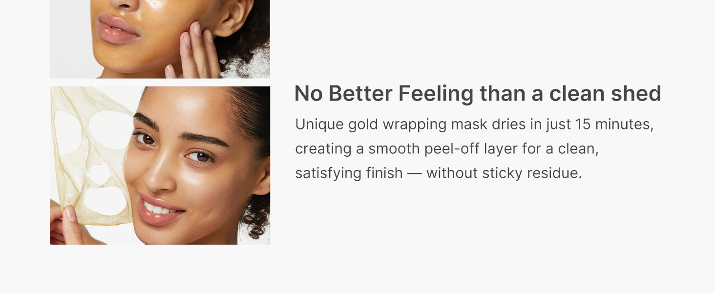Wrapping Mask Kojic Acid Turmeric- Overnight Peel Off detail 8