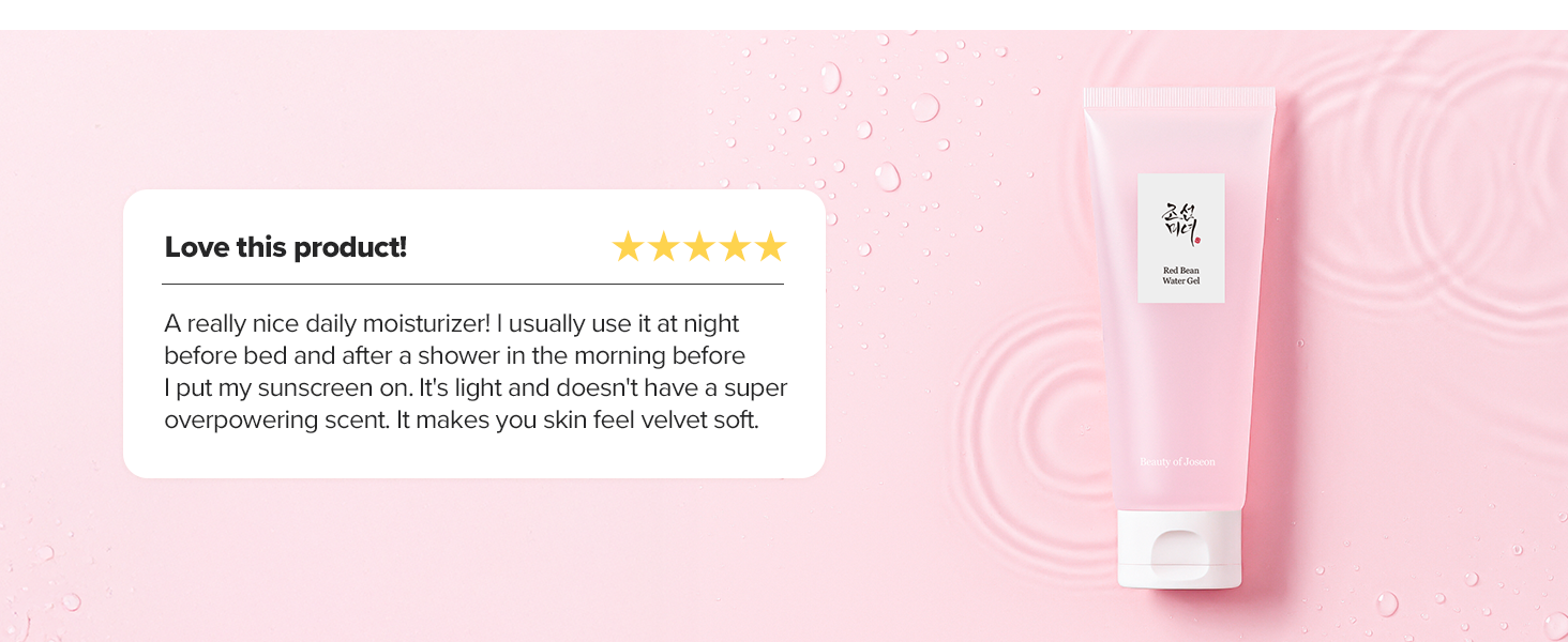 Red Bean Water Gel Hydrating Peptide Hydro Boost detail 9
