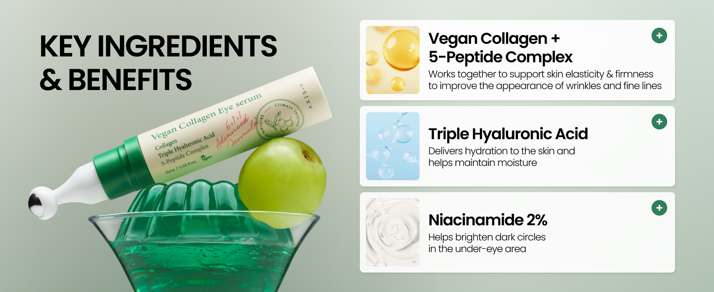 Vegan Collagen Eye Serum with 2% Niacinamide detail 9