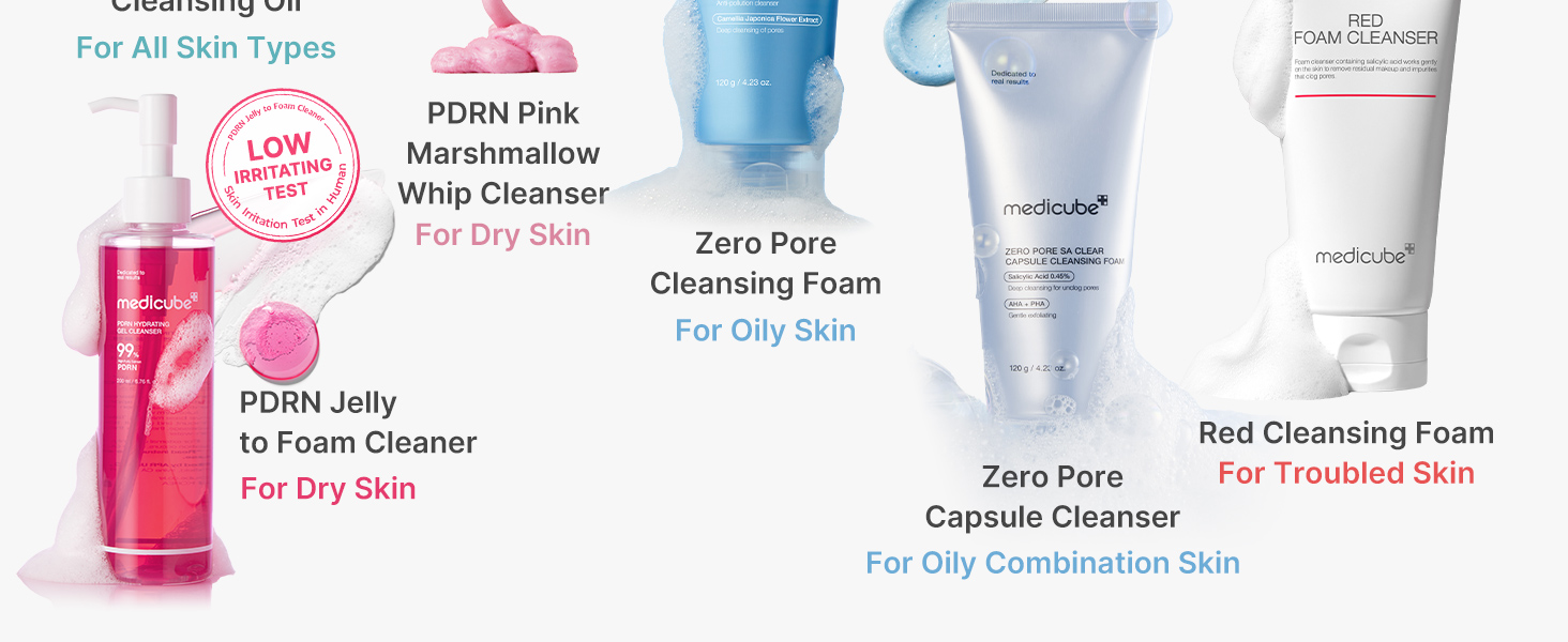 Facial Cleanser Zero Foam Cleanser for Pore & detail 8