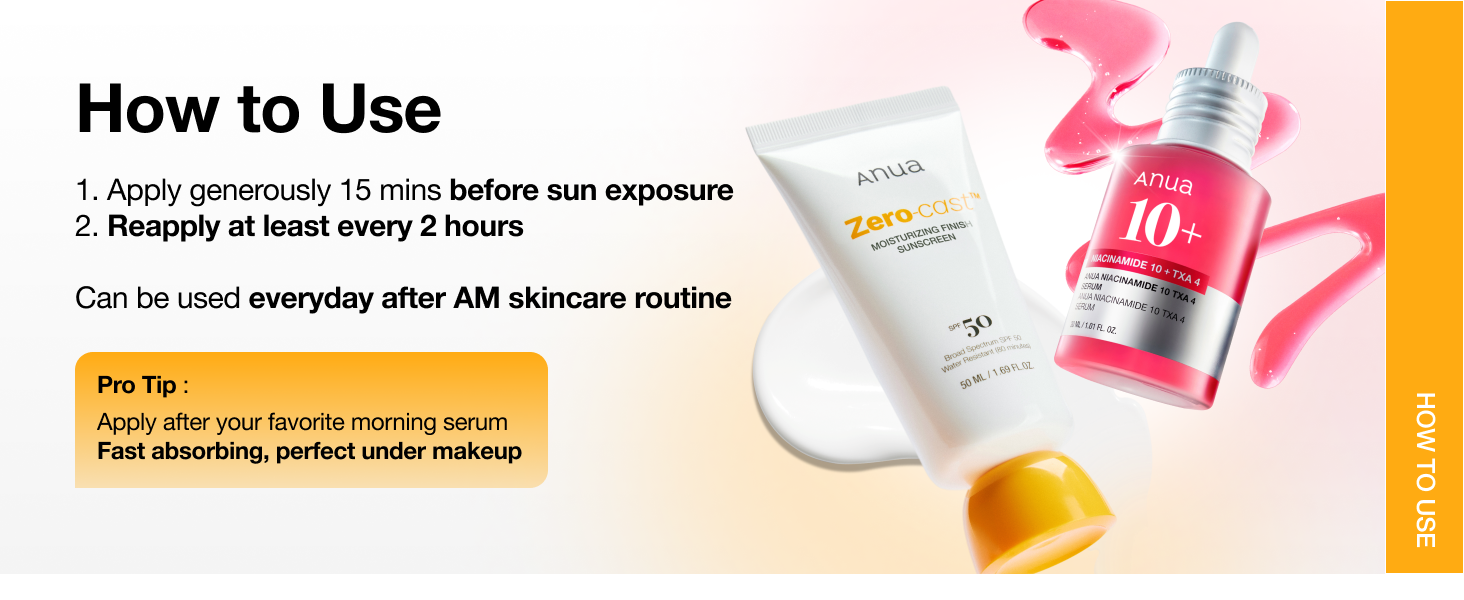 Zero-Cast Moisturizing Sunscreen SPF 50 detail 9