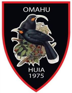 Omahu Huia Rugby League logo