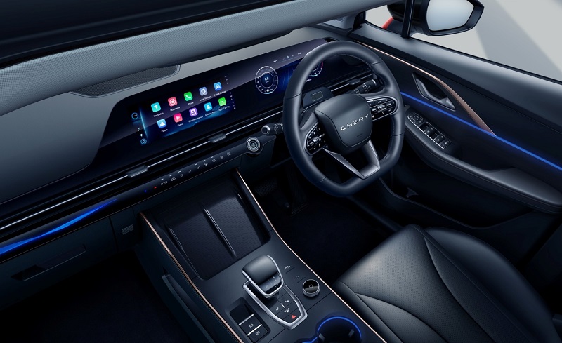 Bocoran Harga dan Spesifikasi Chery Omoda 5 2023, Rival HR-V dan Creta! interior chery omoda 5 - setir kanan