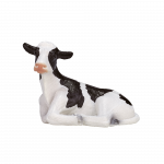 Mô hình đồ chơi bò sữa Holstein con nằm