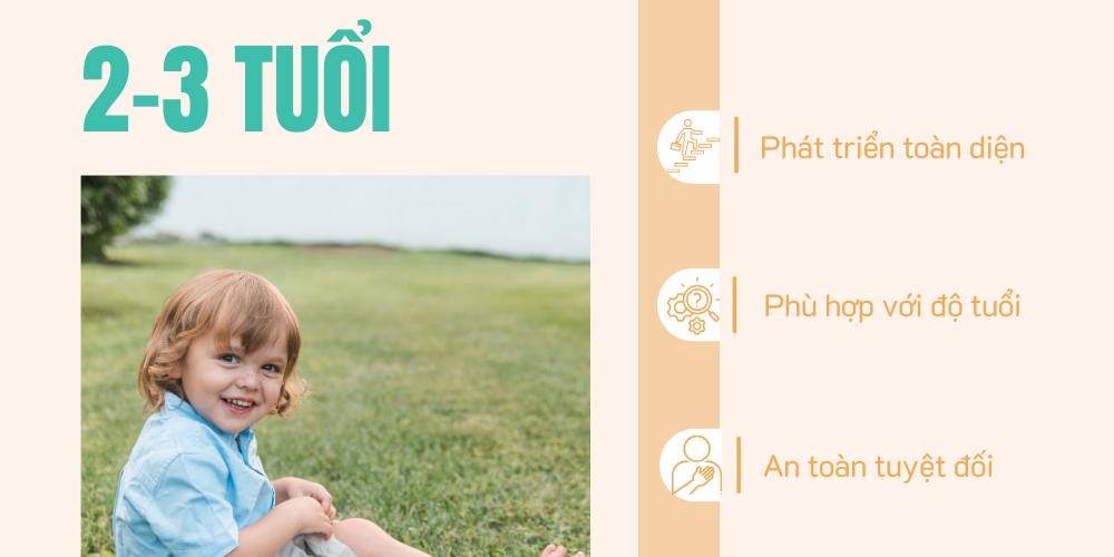 Đồ chơi cho trẻ 2-3 tuổi