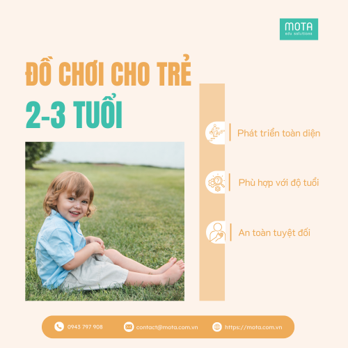 Đồ chơi cho trẻ 2-3 tuổi