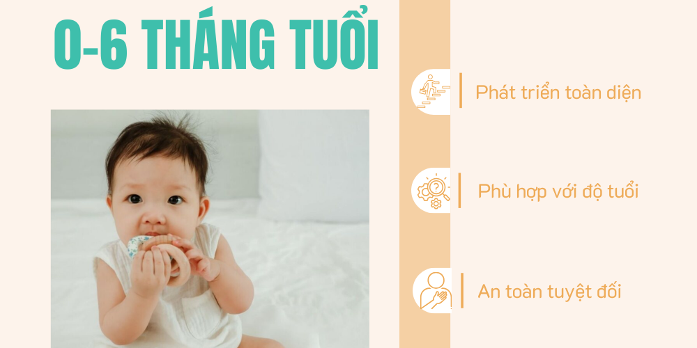 Đồ chơi cho trẻ 0-6 tháng