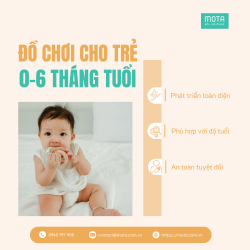 Đồ chơi cho trẻ 0-6 tháng