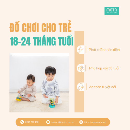 Đồ chơi cho trẻ 18-24 tháng