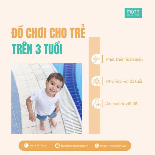 Đồ chơi cho trẻ trên 3 tuổi