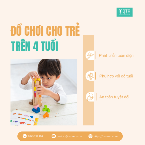 Đồ chơi cho trẻ trên 4 tuổi