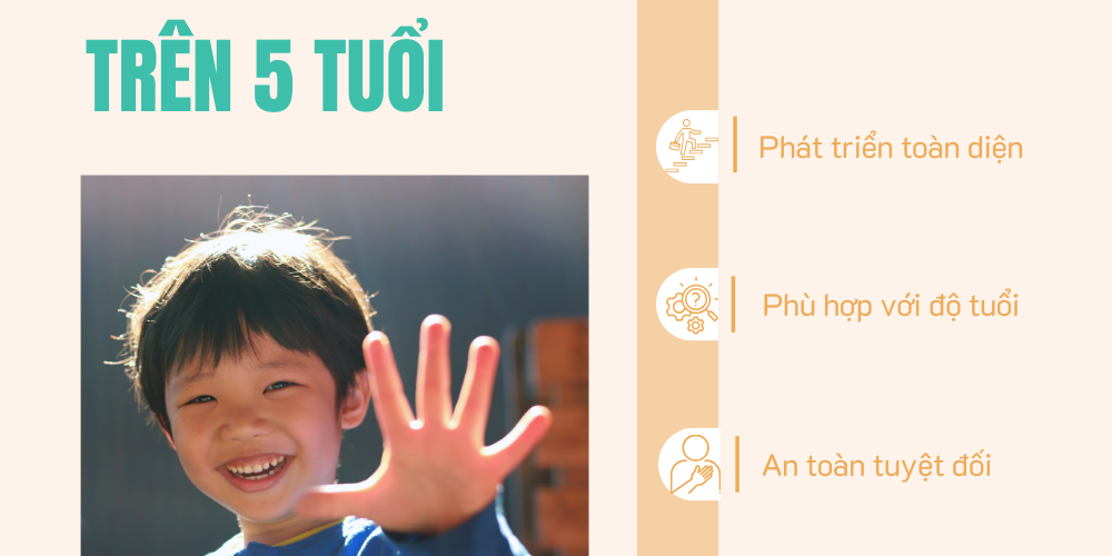 Đồ chơi cho trẻ trên 5 tuổi