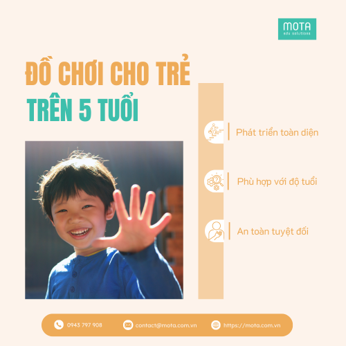 Đồ chơi cho trẻ trên 5 tuổi