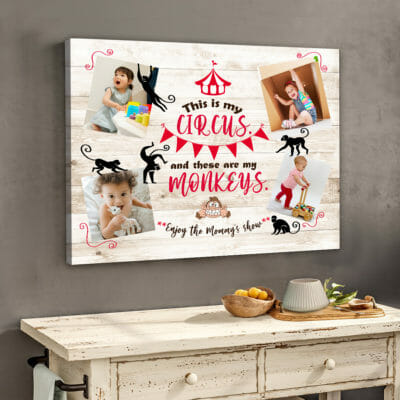 Enjoy The Mommy's Show Personalized Canvas Prints Wall Art Decor 2 1a18c56b d15a 11ea 8521 0242ac120002 Cv20Ngang202024X30