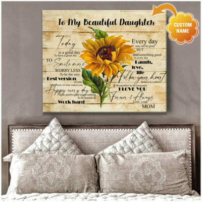 To My Beautiful Daughter Personalized Wall Art Canvas 4 b7d9c3c4 d285 11ea 8521 0242ac120002 Cv20Ngang2030x40