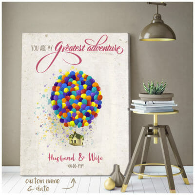 You Are My Greatest Adventure Personalized Wall Art Canvas 3 97f966aa d4b0 11ea 8521 0242ac120002 canvas20Doc2030x40