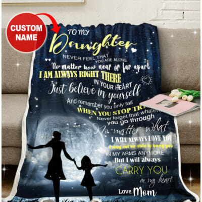 I will always carry you in my heart Personalized Fleece Blanket 3 1a22c4f0 d564 11ea 8145 0242ac120002 Banner20Blanket20ghe20xam