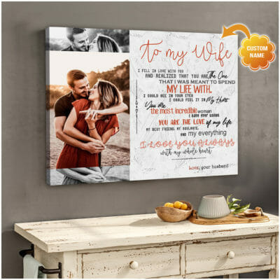I will always love you with my whole heart Personalized Wall Art Canvas 1 13688abb d593 11ea 8c90 0242ac120002 Cv20Ngang202024X30