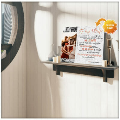 I will always love you with my whole heart Personalized Wall Art Canvas 3 138d8bda d593 11ea 8c90 0242ac120002 Cv20Ngang2011x14