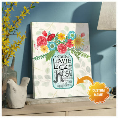 Lavie En Rose Family Wall Art Canvas 3 4acd20ff d7c3 11ea 8c90 0242ac120002 canvas20Doc20x24