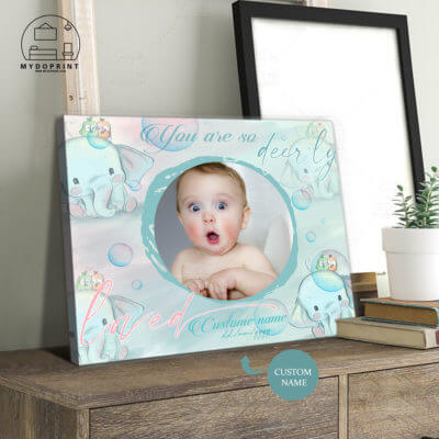 My Baby Elephant Canvas 1 572796b4 e044 11ea be66 0242ac120002 CV Ngang 23x27