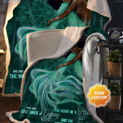 Spirit Of A Mermaid Personalized Sherpa Fleece Blanket 4 56a22ea9 ec32 11ea 89c9 0242ac120002 banner blanket sang chanh optimized 1