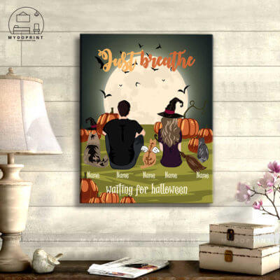 Just breathe waiting for Halloween Custom Canvas 2 285bddd2 f0dc 11ea 89c9 0242ac120002 canvas doc 16x20 optimized