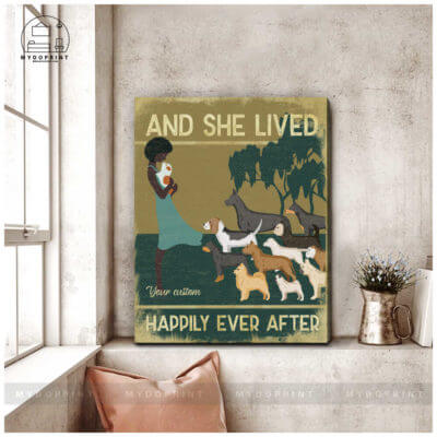 And She Live Happily Ever After Dog Breeds Personalized Wall Art Canvas 1 06078668 f0ff 11ea 89c9 0242ac120002 canvas doc 24x30 optimized201