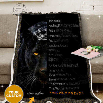 This Woman Is Me Black Panther Personalized Blanket 6 10ed7aa9 f1c9 11ea 89c9 0242ac120002 banner blanket ghe xam 1 optimized