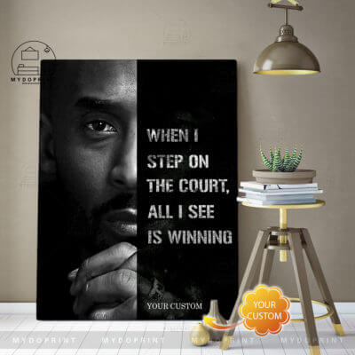 When I Step On The Court All I See Is Winning Personalized Wall Art Canvas 2 90e7b876 f28e 11ea 89c9 0242ac120002 canvas20Doc2030x40