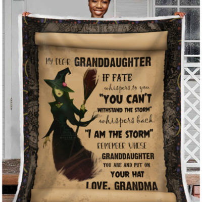 My Dear Granddaughter You Are And Put On Your Hat Halloween Blanket 2 6cdaaabe f322 11ea 89c9 0242ac120002 banner20blanket20snow20girl2020black20