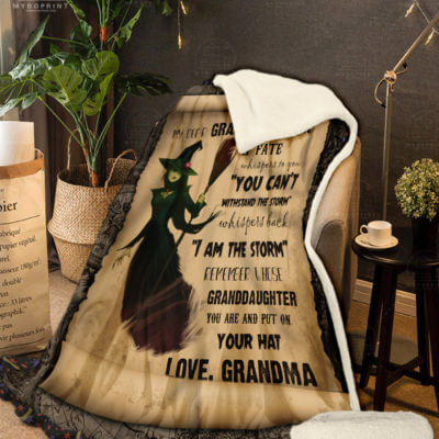 My Dear Granddaughter You Are And Put On Your Hat Halloween Blanket 4 6ce493f9 f322 11ea 89c9 0242ac120002 banner20blanket20queo20dau20