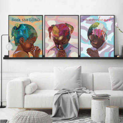 Seek The LORD With All Your Heart 3 Pieces Canvases 5 mockup 2 optimized 1