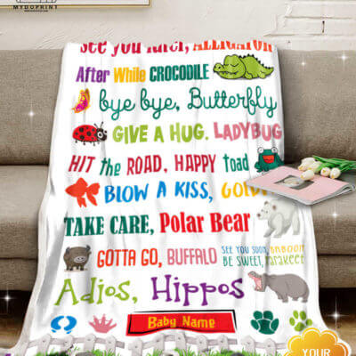 See You Later Alligator Baby Personalized Fleece Blanket 2 ba46242d 0185 11eb 89c9 0242ac120002 banner blanket ghe xam optimized