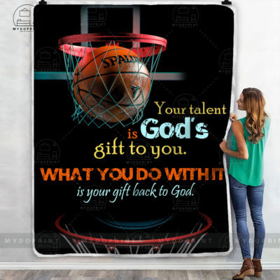 Your Talen is God’s Gift ToYou Fleece Blanket 2 3423ed94 024a 11eb ac37 0242ac120002 mokup20ao20xanh