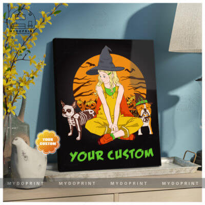 Spoopy Girl Halloween Canvas Custom 2 b53e4739 055e 11eb 9601 0242ac120002 canvas20Doc20x24