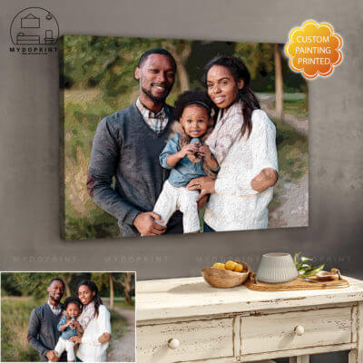 Family Portrait Painting Printed Personalized Wall Art Canvas 2 b9845b3b 07b1 11eb 9410 0242ac120002 cv ngang 27x33 optimized