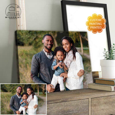 Family Portrait Painting Printed Personalized Wall Art Canvas 3 bd5b6269 07b1 11eb 9410 0242ac120002 cv ngang 23x27 optimized