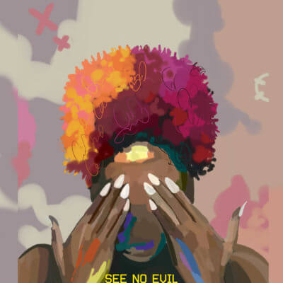 See No Evil No.2 Wall Art Canvas 2 15726075 084d 11eb 9410 0242ac120002 2 optimized