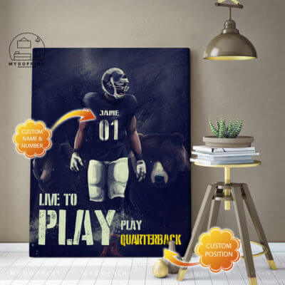 Live To Play Quarterback Football Personalised Canvas 2 27471130 09f5 11eb 9410 0242ac120002 canvas doc 30x40 optimized