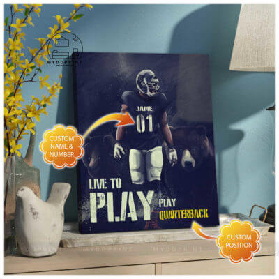 Live To Play Quarterback Football Personalised Canvas 3 2747667f 09f5 11eb 9410 0242ac120002 canvas doc20x24 optimized