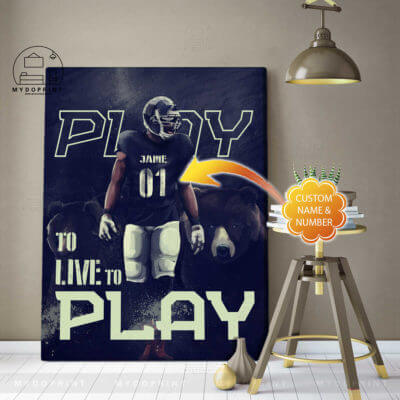 Live To Play To Live Football Personalised Canvas 3 canvas doc 30x40 optimized 1