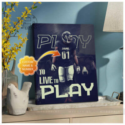 Live To Play To Live Football Personalised Canvas 4 canvas doc20x24 optimized