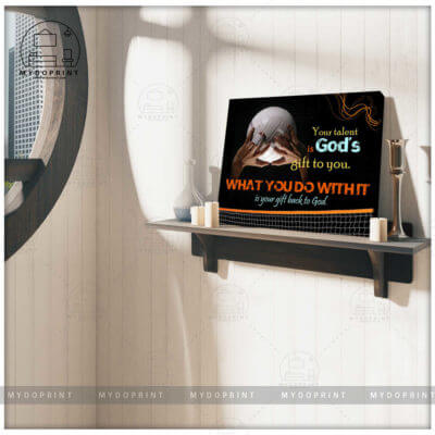Your Talen is God Gift To You Volleyball Wall Art Canvas 2 58df6858 0afa 11eb 9410 0242ac120002 cv ngang 11x14 optimized