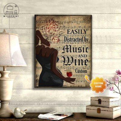 Easily Distracted By Music And Wine Personalized Wall Art Canvas 4 79b68a25 0d0d 11eb bc46 0242ac120002 canvas doc 16x20 optimized