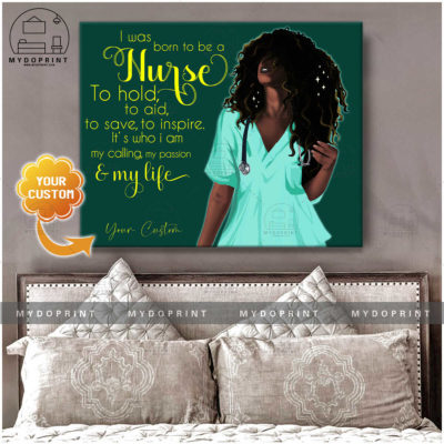 Nurse My Passion My Life Personalized Wall Art Canvas 2 de5f4d21 1519 11eb a372 0242ac120002 cv ngang 30x40 optimized