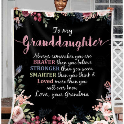 _Hi To My Granddaughter Always Remember Verion Grandma Floral Fleece Blanket 1 1cd3c6ff 1765 11eb a372 0242ac120002 banner blanket snow girl black optimized